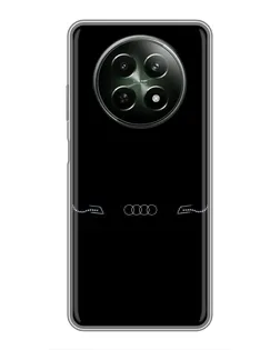 Чехол для Realme 12 5G с картинкой «Audi — световой подпись» Чехол для Realme 12 5G с картинкой «Audi — световой подпись»