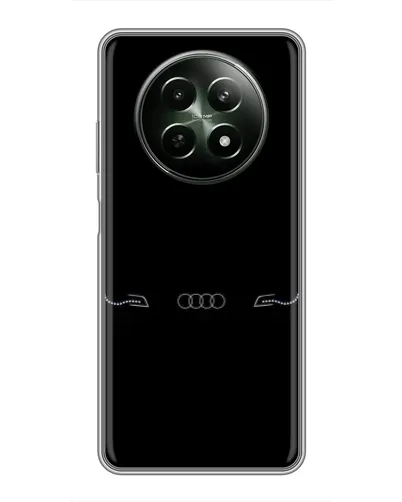 Чехол для Realme 12 5G с картинкой «Audi — световой подпись» Чехол для Realme 12 5G с картинкой «Audi — световой подпись»