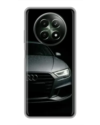 Чехол для Realme 12 5G с картинкой «Audi — детализация кузова» Чехол для Realme 12 5G с картинкой «Audi — детализация кузова»