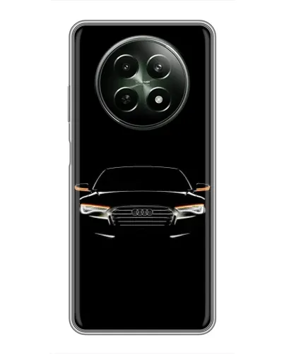 Чехол для Realme 12 5G с картинкой «Audi — ночной контур» Чехол для Realme 12 5G с картинкой «Audi — ночной контур»