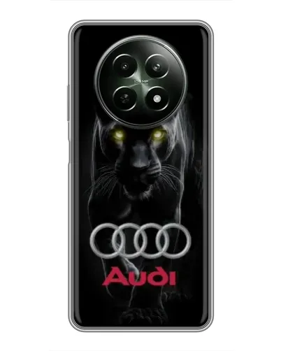 Чехол для Realme 12 5G с картинкой «Пантера и Audi» Чехол для Realme 12 5G с картинкой «Пантера и Audi»