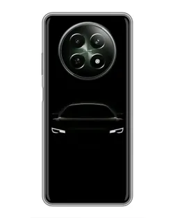 Чехол для Realme 12 5G с картинкой «Взгляд Audi в темноте»