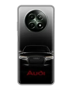 Чехол для Realme 12 5G с картинкой «Audi — градиентный контур»