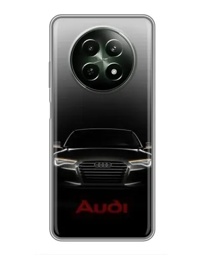 Чехол для Realme 12 5G с картинкой «Audi — градиентный контур» Чехол для Realme 12 5G с картинкой «Audi — градиентный контур»