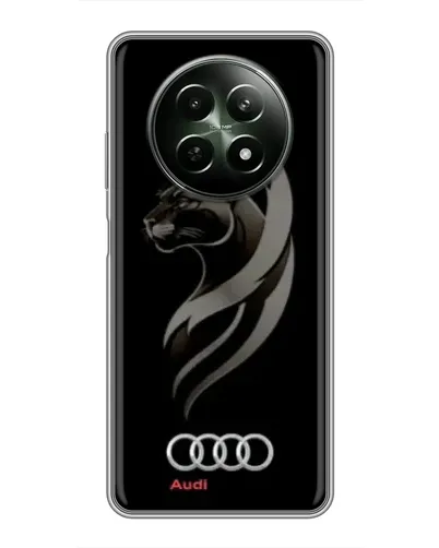 Чехол для Realme 12 5G с картинкой «Графика — пантера и Audi» Чехол для Realme 12 5G с картинкой «Графика — пантера и Audi»