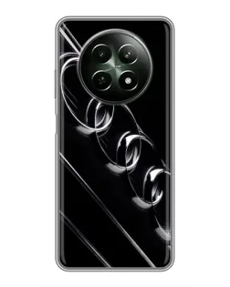 Чехол для Realme 12 5G с картинкой «Audi — абстрактные кольца»