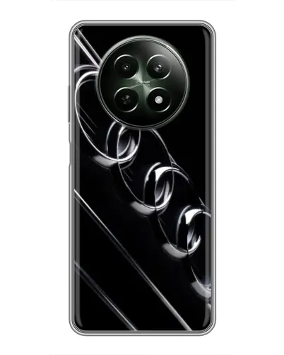 Чехол для Realme 12 5G с картинкой «Audi — абстрактные кольца» Чехол для Realme 12 5G с картинкой «Audi — абстрактные кольца»