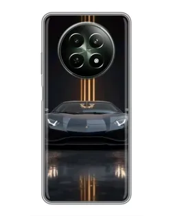 Чехол для Realme 12 5G с картинкой «Lamborghini золотые линии» Чехол для Realme 12 5G с картинкой «Lamborghini золотые линии»