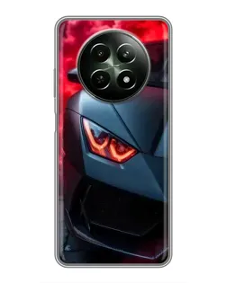 Чехол для Realme 12 5G с картинкой «Lamborghini красное сияние» Чехол для Realme 12 5G с картинкой «Lamborghini красное сияние»