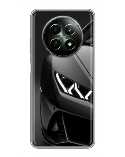 Чехол для Realme 12 5G с картинкой «Lamborghini фары детализация»