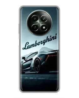 Чехол для Realme 12 5G с картинкой «Классическая надпись Lamborghini» Чехол для Realme 12 5G с картинкой «Классическая надпись Lamborghini»