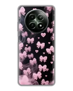 Чехол для Realme 12 5G с картинкой «Неоновое кружево»