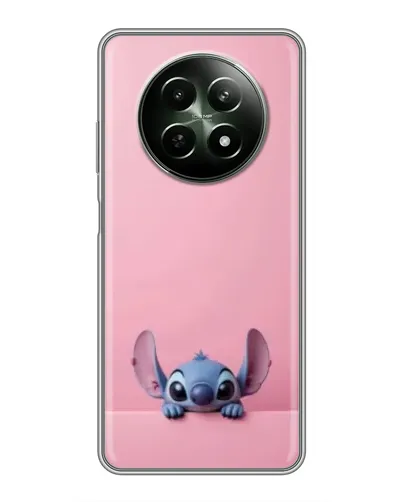 Чехол для Realme 12 5G с картинкой «Stitch выглядывает» Чехол для Realme 12 5G с картинкой «Stitch выглядывает»
