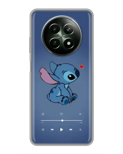 Чехол для Realme 12 5G с картинкой «Музыкальный Stitch» Чехол для Realme 12 5G с картинкой «Музыкальный Stitch»