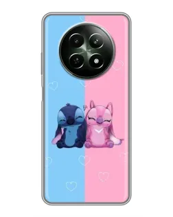Чохол для Realme 12 5G з картинкою «Stitch та Angel Love» Чохол для Realme 12 5G з картинкою «Stitch та Angel Love»