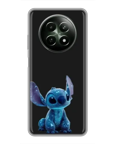Чехол для Realme 12 5G с картинкой «Стич на черном» Чехол для Realme 12 5G с картинкой «Стич на черном»