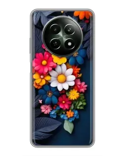Чехол для Realme 12 5G с картинкой «Цветочная феерия» Чехол для Realme 12 5G с картинкой «Цветочная феерия»