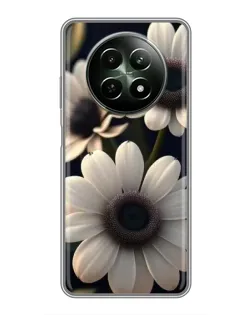 Чехол для Realme 12 5G с картинкой «Белые маргаритки макро» Чехол для Realme 12 5G с картинкой «Белые маргаритки макро»