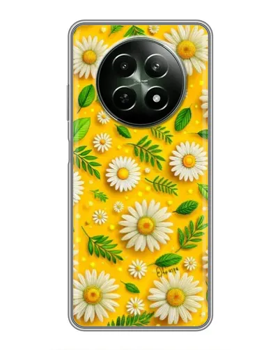 Чехол для Realme 12 5G с картинкой «Ромашковое солнце»
