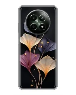 Чехол для Realme 12 5G с картинкой «Лиловые цветы грации» Чехол для Realme 12 5G с картинкой «Лиловые цветы грации»
