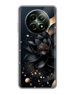 Чехол для Realme 12 5G с картинкой «Черный лотос» Чехол для Realme 12 5G с картинкой «Черный лотос»