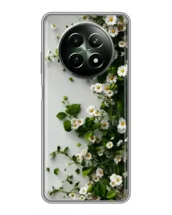 Чехол для Realme 12 5G с картинкой «Ветка мелких белых цветов» Чехол для Realme 12 5G с картинкой «Ветка мелких белых цветов»