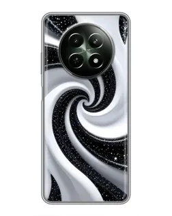 Чохол для Realme 12 5G з картинкою «Чорно-біла спіраль» Чохол для Realme 12 5G з картинкою «Чорно-біла спіраль»