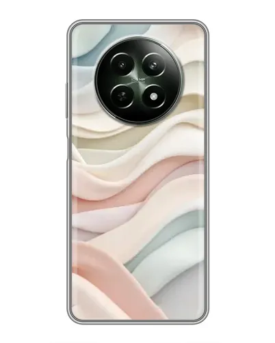 Чехол для Realme 12 5G с картинкой «Пастельные нежные волны» Чехол для Realme 12 5G с картинкой «Пастельные нежные волны»