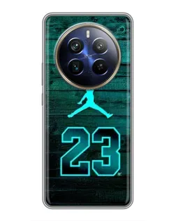 Чохол для Realme 12 Plus з картинкою «Jordan Cyan 23»