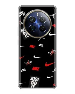 Чохол для Realme 12 Plus з картинкою «Nike Mix Pattern»