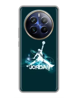 Чохол для Realme 12 Plus з картинкою «Jordan Blue Fire»