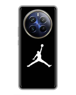 Чохол для Realme 12 Plus з картинкою «Jordan Silhouette»