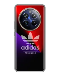 Чехол для Realme 12 Plus с картинкой «Adidas Red Neon» Чехол для Realme 12 Plus с картинкой «Adidas Red Neon»