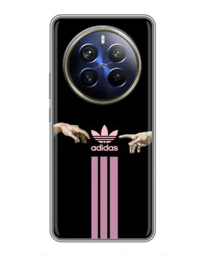 Чехол для Realme 12 Plus с картинкой «Adidas Hands» Чехол для Realme 12 Plus с картинкой «Adidas Hands»