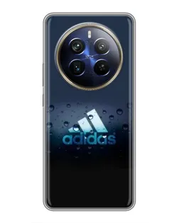 Чехол для Realme 12 Plus с картинкой «Adidas Water Drops» Чехол для Realme 12 Plus с картинкой «Adidas Water Drops»