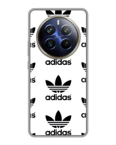 Чехол для Realme 12 Plus с картинкой «Adidas Pattern» Чехол для Realme 12 Plus с картинкой «Adidas Pattern»