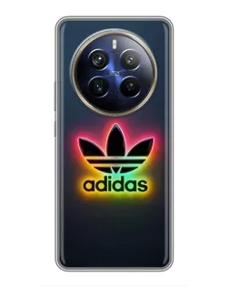 Чехол для Realme 12 Plus с картинкой «Неоновый Adidas» Чехол для Realme 12 Plus с картинкой «Неоновый Adidas»