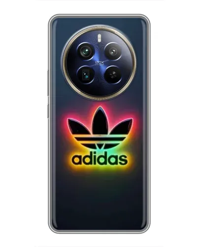 Чехол для Realme 12 Plus с картинкой «Неоновый Adidas» Чехол для Realme 12 Plus с картинкой «Неоновый Adidas»