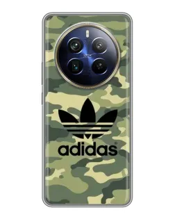 Чехол для Realme 12 Plus с картинкой «Милитари стиль Adidas» Чехол для Realme 12 Plus с картинкой «Милитари стиль Adidas»