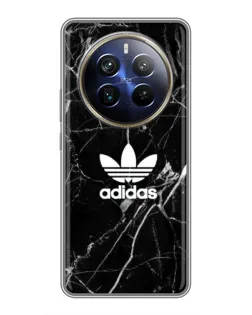 Чехол для Realme 12 Plus с картинкой «Белый мрамор Adidas» Чехол для Realme 12 Plus с картинкой «Белый мрамор Adidas»