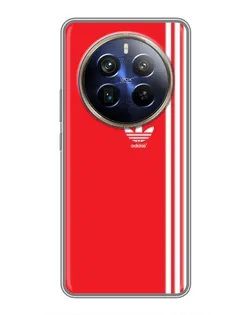 Чехол для Realme 12 Plus с картинкой «Красный минимализм Adidas» Чехол для Realme 12 Plus с картинкой «Красный минимализм Adidas»