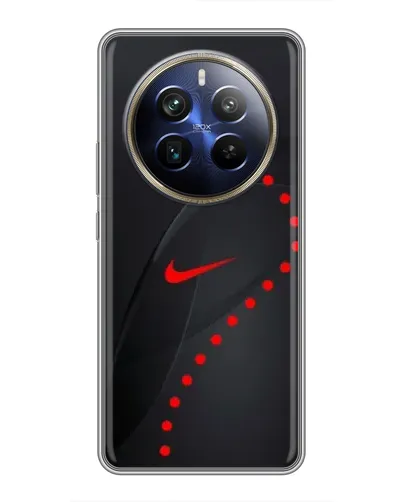 Чохол для Realme 12 Plus з картинкою «Абстрактний дизайн Nike»