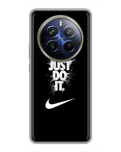 Чохол для Realme 12 Plus з картинкою «Текстовий принт Nike»