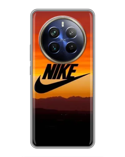 Чохол для Realme 12 Plus з картинкою «Nike — вечірній горизонт»