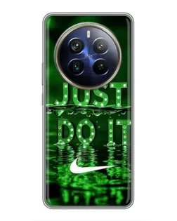 Чохол для Realme 12 Plus з картинкою «Зелений неоновий Nike» Чохол для Realme 12 Plus з картинкою «Зелений неоновий Nike»