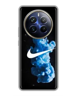 Чохол для Realme 12 Plus з картинкою «Nike та синій дим» Чохол для Realme 12 Plus з картинкою «Nike та синій дим»