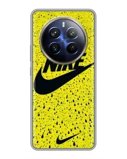 Чохол для Realme 12 Plus з картинкою «Жовтий текстурний Nike» Чохол для Realme 12 Plus з картинкою «Жовтий текстурний Nike»