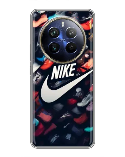 Чохол для Realme 12 Plus з картинкою «Колекція кросівок Nike»