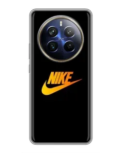 Чохол для Realme 12 Plus з картинкою «Золотий логотип Nike» Чохол для Realme 12 Plus з картинкою «Золотий логотип Nike»