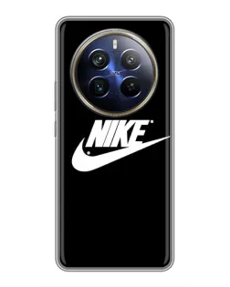 Чохол для Realme 12 Plus з картинкою «Мазки фарби Nike» Чохол для Realme 12 Plus з картинкою «Мазки фарби Nike»
